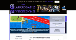 Desktop Screenshot of glaucusgames.com